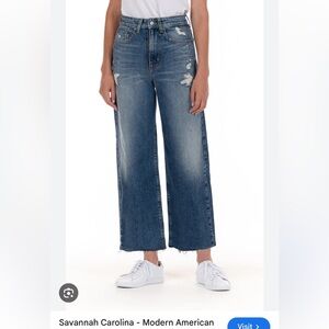 Modern American Savannah Carolina wide leg 26